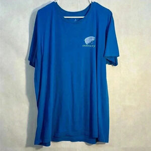 Crown & Ivy Men's Blue Skydiver T-shirt XL